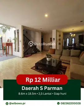 DIJUAL VILLA JALAN S PARMAN