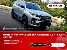 [TANGAN PERTAMA] Toyota Fortuner VRZ GR Sport 2.8 AT Silver 2022/2023