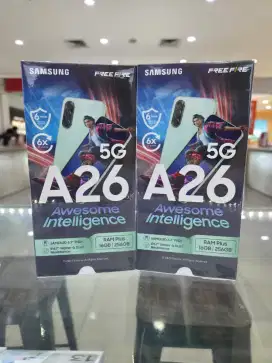 NEW SAMSUNG GALAXY A26 5G 8+8/256GB RESMI SEIN + FREE ANTIGORES