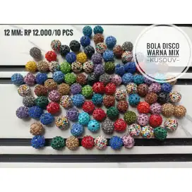 Bola Disco/Disco Ball/Bola Disko Kristal/Mote Manik Gelang Kalung
