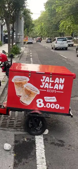 Dicari Rider Gerobak Kopi keliling laki-laki
