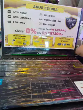 CICILAN TANPA DP CUKUP KTP AJA LANGSUNG ACC ASUS 8/128GB 11.6INCH HD
