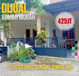 DIJUAL RUMAH BUKIT KENCANA  METESEH TEMBALANG