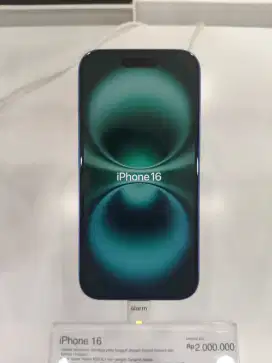 IPHONE 16 128GB. CICILAN DENGAN HOME CREDIT PROMO BUNGA 0%