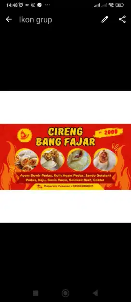 Lowongan kerja jualan cireng keliling gerobakan