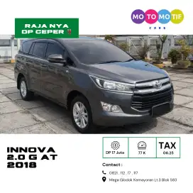 [ KM LOW ] INNOVA 2.0 G AT 2018 DP MULAI 17 JUTA !!