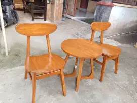 Set kursi teras ropan jati