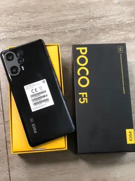 Poco f5 12/256 gb mulus lengkap
