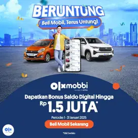 [OLX Mobbi] Dp Rendah Honda Brio Satya 1.2 E Bensin-AT 2023 15A