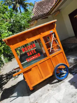 Gerobak Angkringan jg Melayani Pesanan Grobak Bakso Mie Bubur Sate dlL