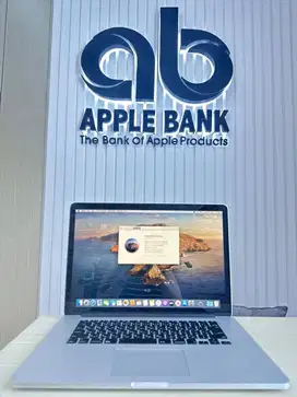 Macbook Pro 2015 15 inch i7 RAM 16 GB SSD 256 GB , 1 TB Second Terawat