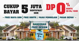 BELI RUMAH TENGAH KOTA, GRATIS CASHBACK 10JUTA!