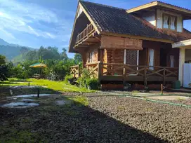 RUMAH VILLA BONUS KEBUN JERUK DI CIBODAS LEMBANG BANDUNG