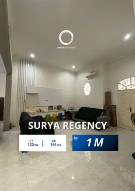 Dijual Rumah Komplek Surya Regency Daerah Amir Hamzah Jalan Persatuan