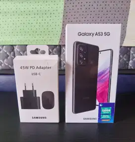 Samsung Galaxy A53 5G 8/128GB Mulus + POWER ADAPTER 45 WATT