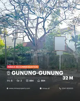 Rumah Hitung Tanah Lokasi Strategis Di Jl. Semeru, Cocok Untuk Usaha