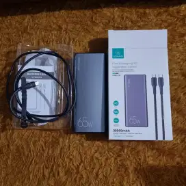 USAMS PB59 Powerbank 30000mAh PD 65W QC 3.0 + Kabel Data C to C 100W