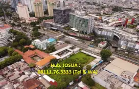 Tanah Senen Dkt Atrium LT 4241 m2, Sangat Strategis Lokasi Premium