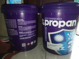 Cat tembok luar merk propan 20kg warna abu2 muda