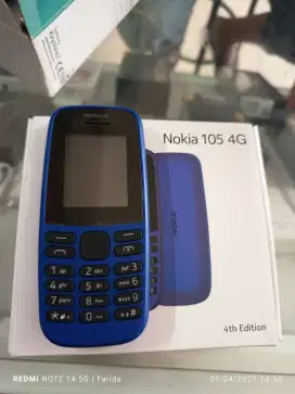 Nokia 105 bekas fullset dual sim