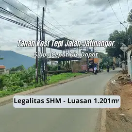 Dijual Tanah Pinggir Jalan Sayang Cocok Untuk Invest dan Bikin Kost