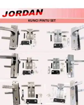 Kunci Pintu Set JORDAN – Handle Pintu Rumah / Kantor
