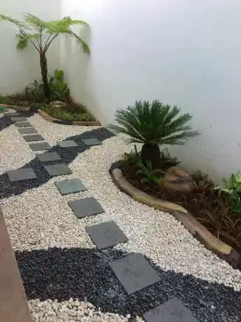 Jasa pembuatan taman kering taman outdir taman pertikal dll #39