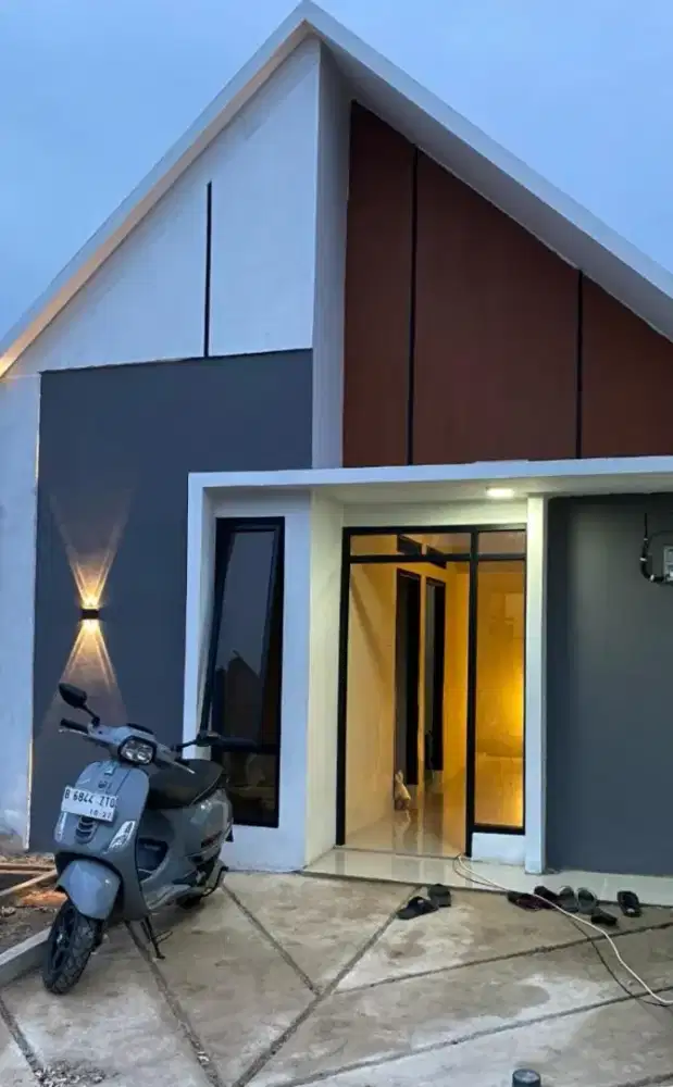 Rumah cluster akses mobil harga murah