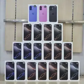 IPHONE 16 TERBARU SUDAH READY STOK GARANSI RESMI IBOX!!