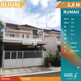 Dijual Rumah di Tirtasani Malang Butuh Cepat Laku