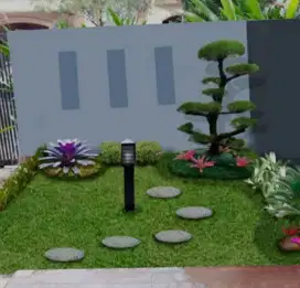 Jasa pembuatan taman kering taman pertikal dll #33