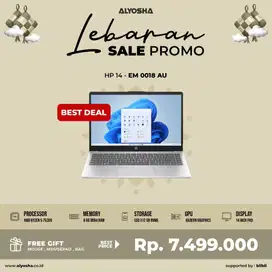 Promo laptop HP Em0018/19AU AMD Ryzen 5 7530 8/512 AMD RADEON Graphic