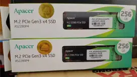SSD NVME 256GB Apacer speed up to 3,000MB/s Baru Garansi Resmi 3 Tahun