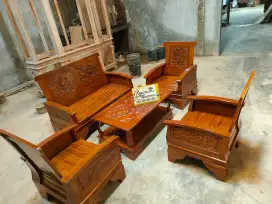 Kursi tamu READY STOCK full kayu jati