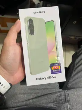 Samsung a56 8/256 new segel resmi original no repack harga net aja