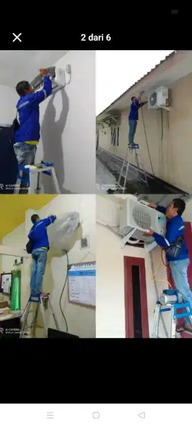jasa servis ac kulkas mesin cuci kompa air dll