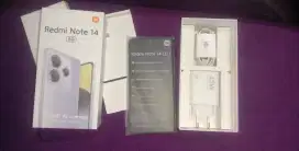 Dijual Redmi Note 14 5G 8/256GB No Minus Fullset Ori