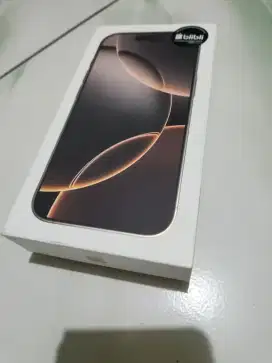 Iphone 16 pro desser titanium 256 Gdn resmi