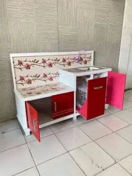 Meja wastafel+tempat kompor