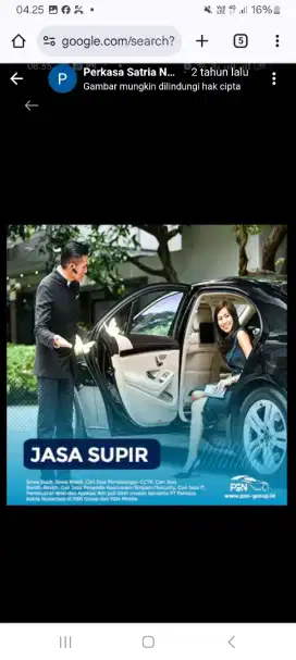 Jasa Supir Harian Dan Bulanan