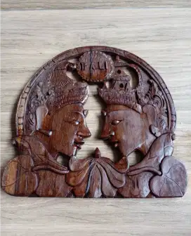 Pajangan Hiasan Dinding Kayu