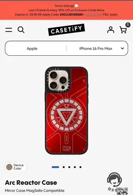 Wts Iphone 16 Pro Max Casetify BNIB Limited