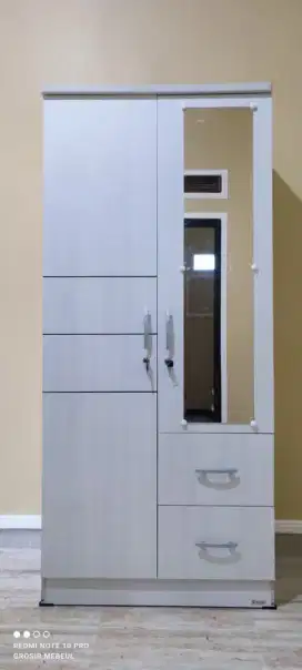 Lemari pakaian 2pintu