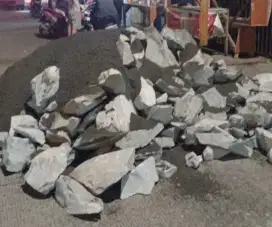 Batu Belah untuk Pondasi 2 Kubik