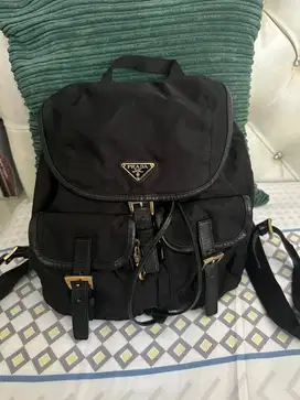 Prada nylon backpack authentic