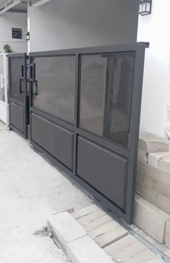 Pintu gerbang minimalis