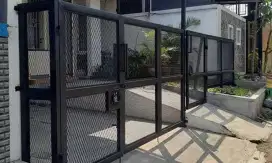 Pintu gerbang minimalis