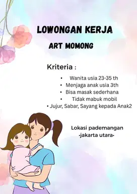 LOWONGAN ART MOMONG