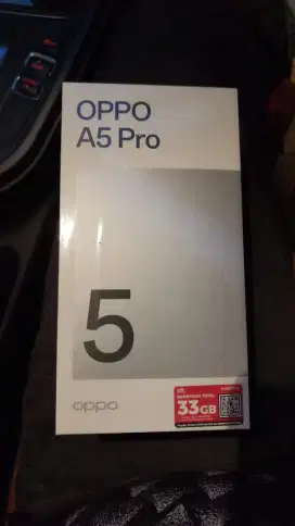 Jual Murah Oppo A5Pro Baru masih disegel dan plastik
