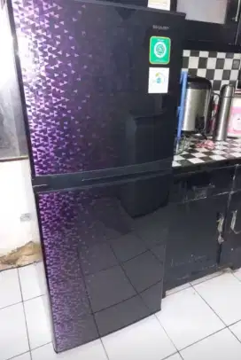 kulkas 2pintu merk sharp